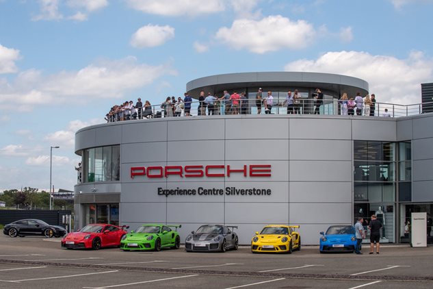 Watch the F1® British Grand Prix from the Porsche Experience Centre 