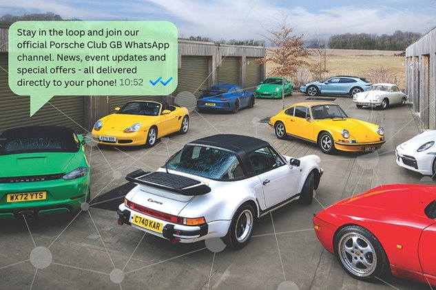 Join the Porsche Club WhatsApp Channel