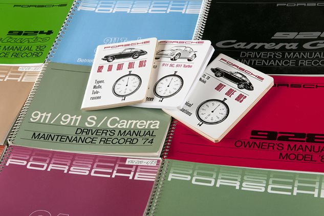 Porsche reprints original driver’s manuals