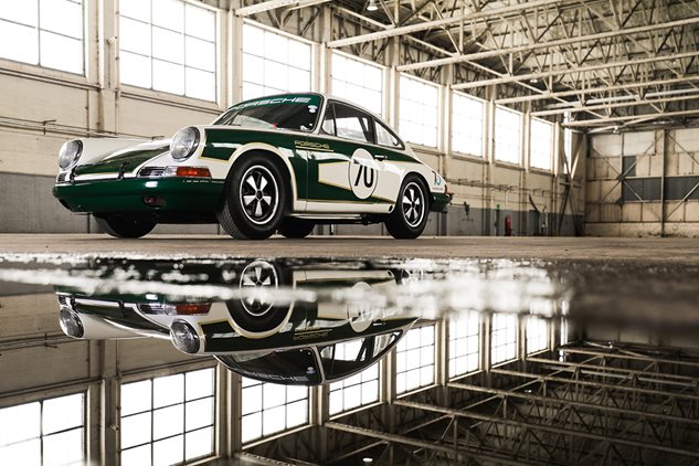 Iconic 911 race car flies the flag for Porsche Classic