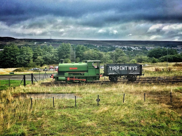 2018 August bank holiday drive including the big pit at Blaenavon