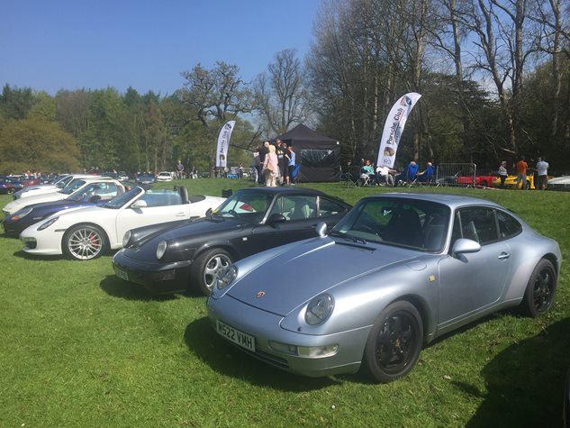 Cars in the Park at Newby Hall May 2016