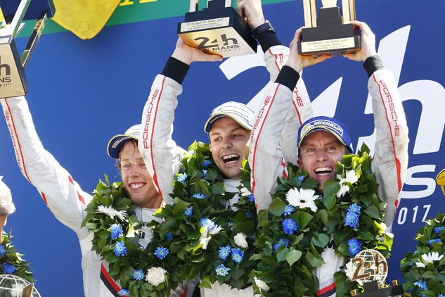 Victory for Porsche in Le Mans