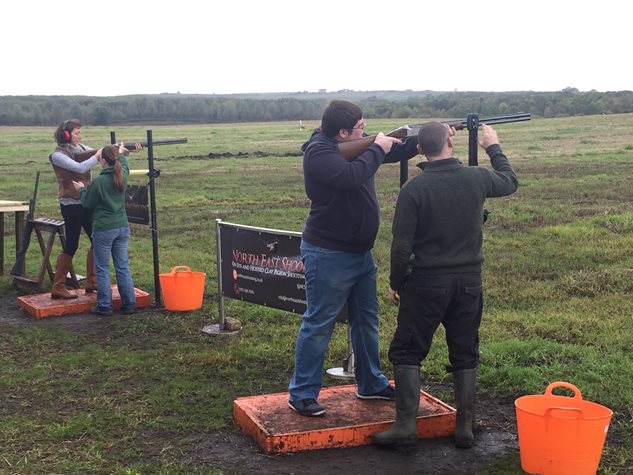 Clay Pigeon Shooting 18th October 2015