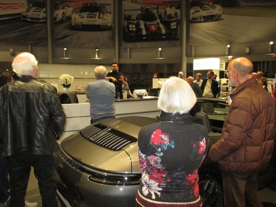 Photo 4 from the R29 2020-03-10 Club Night at Porsche Centre Guildford gallery