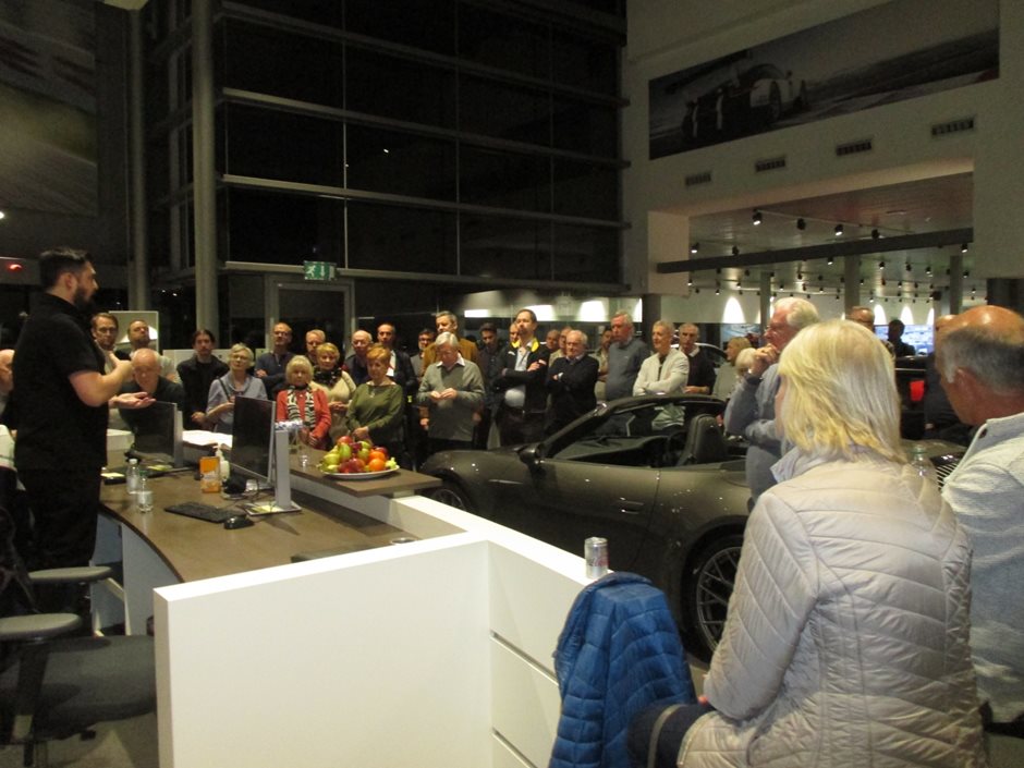 Photo 6 from the R29 2020-03-10 Club Night at Porsche Centre Guildford gallery