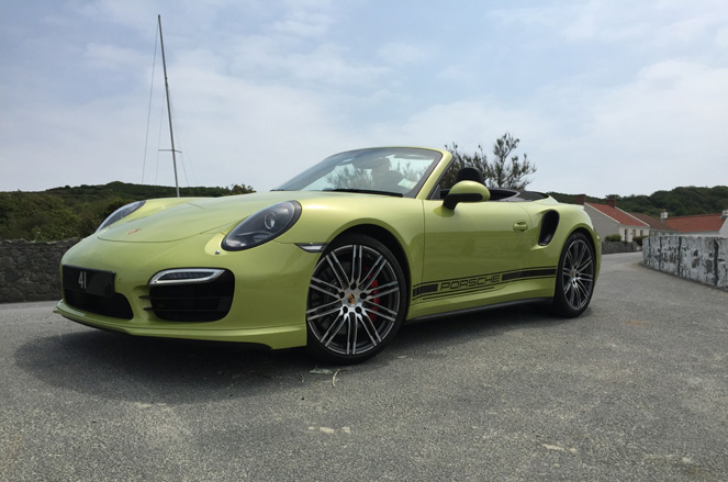 Rob Edwards Turbo Cabriolet in Peridot Green