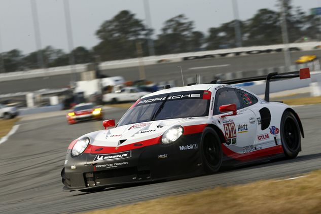 Porsche lock out second row grid at Daytona