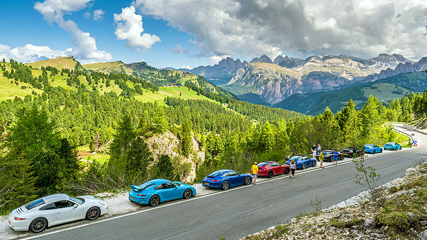 Photo 17 from the 991 Dolomites Tour 2019 gallery