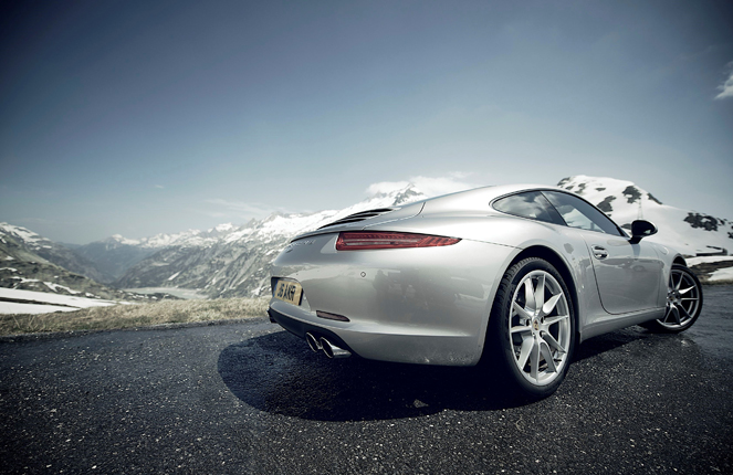 Top of the Grimsel Pass Switzerland