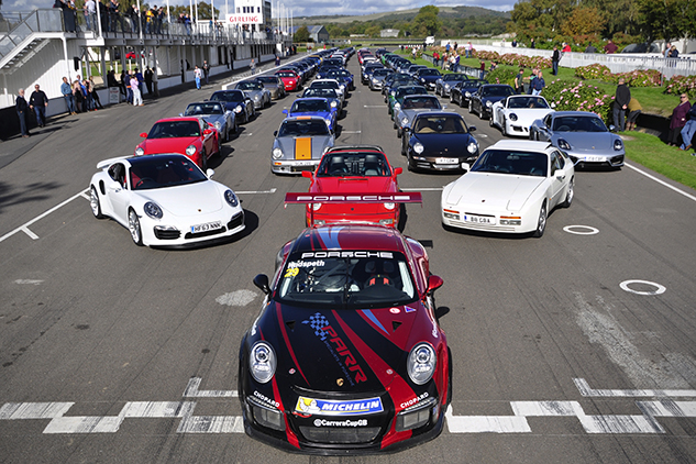 Porsche paddock meeting and trackday fundraiser