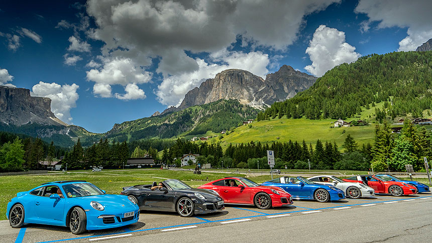 Photo 30 from the 991 Dolomites Tour 2019 gallery