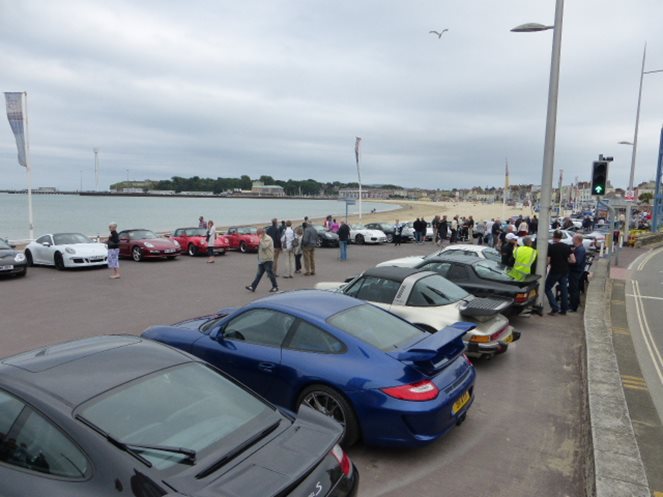 Weymouth Porsches on the Prom