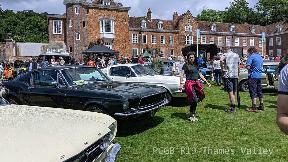 Supercars at Stonor Thames Valley Galleries Porsche Club Great Britain