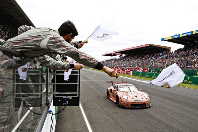 Double victory for Porsche at the 24 Hours of Le Mans