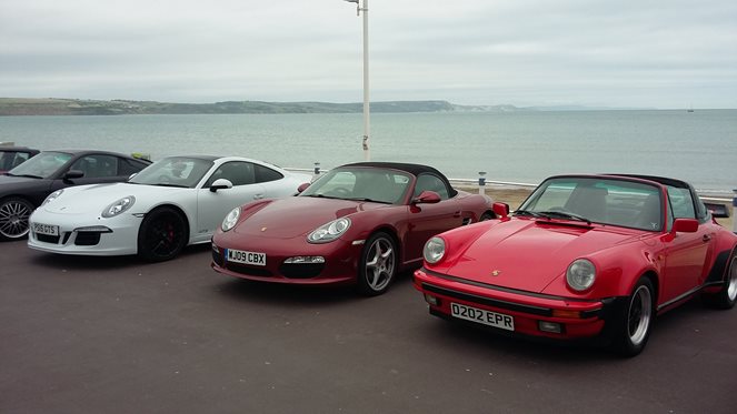 Photo 1 from the Weymouth Porsches on the Prom gallery