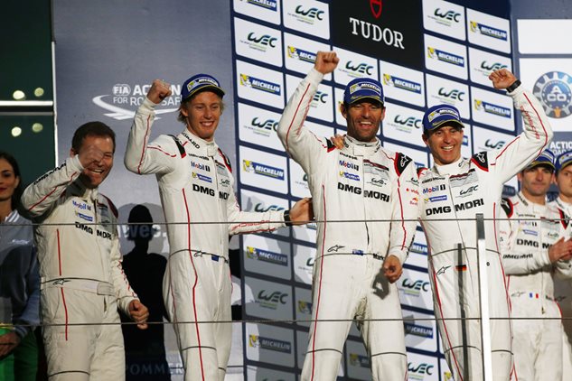 Porsche LMP1 team secures WEC Manufacturer World Championship title