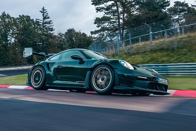 Manthey racing turns up the downforce on the GT3 RS