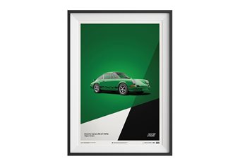 Porsche 911 Carrera 2.7 RS Poster – Green