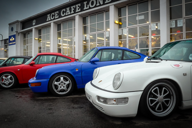 Photo 1 from the Magnus Walker @ Ace Cafe March 2015 gallery