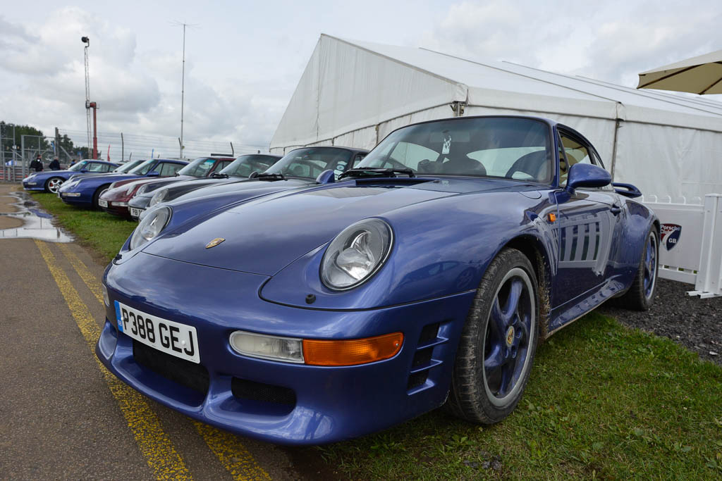 993 Carrera S 20th Anniversary Display at Silverstone Classic